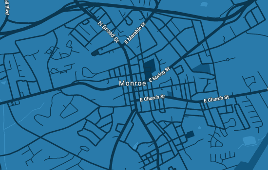 monroe map