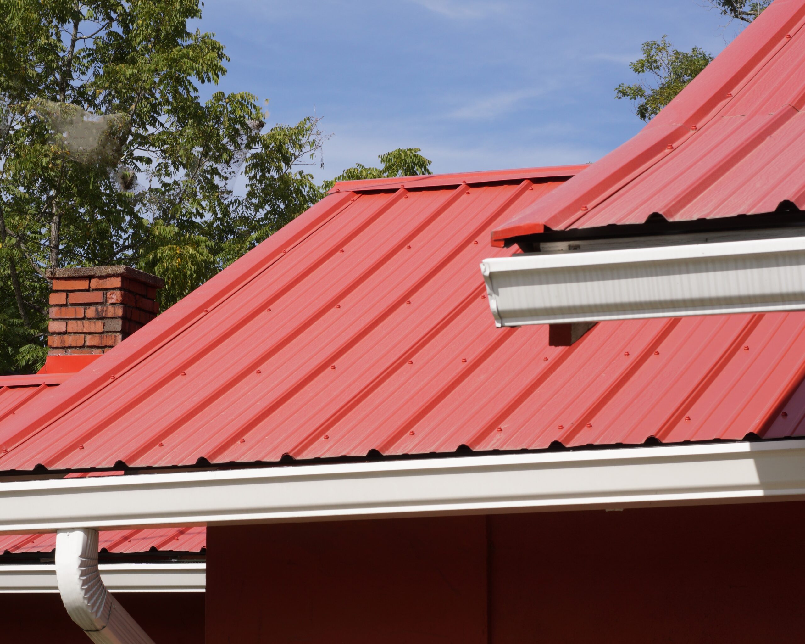 red metal roof - are metal roofs cheaper than shingles?
